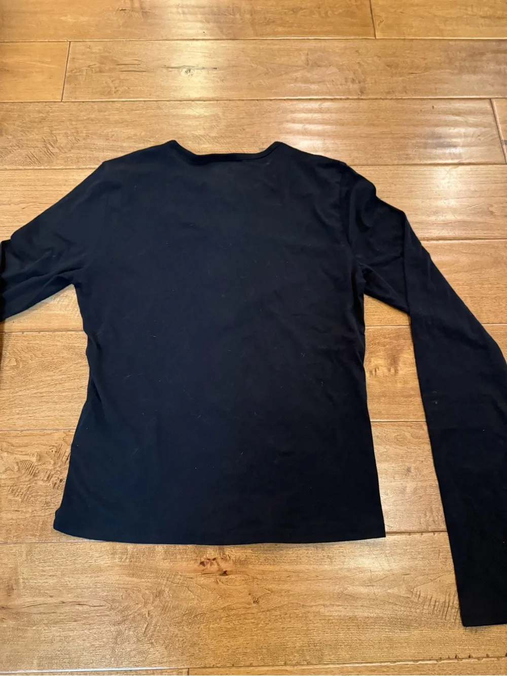 J. Crew Men’s Black Button-Front Casual Shirt